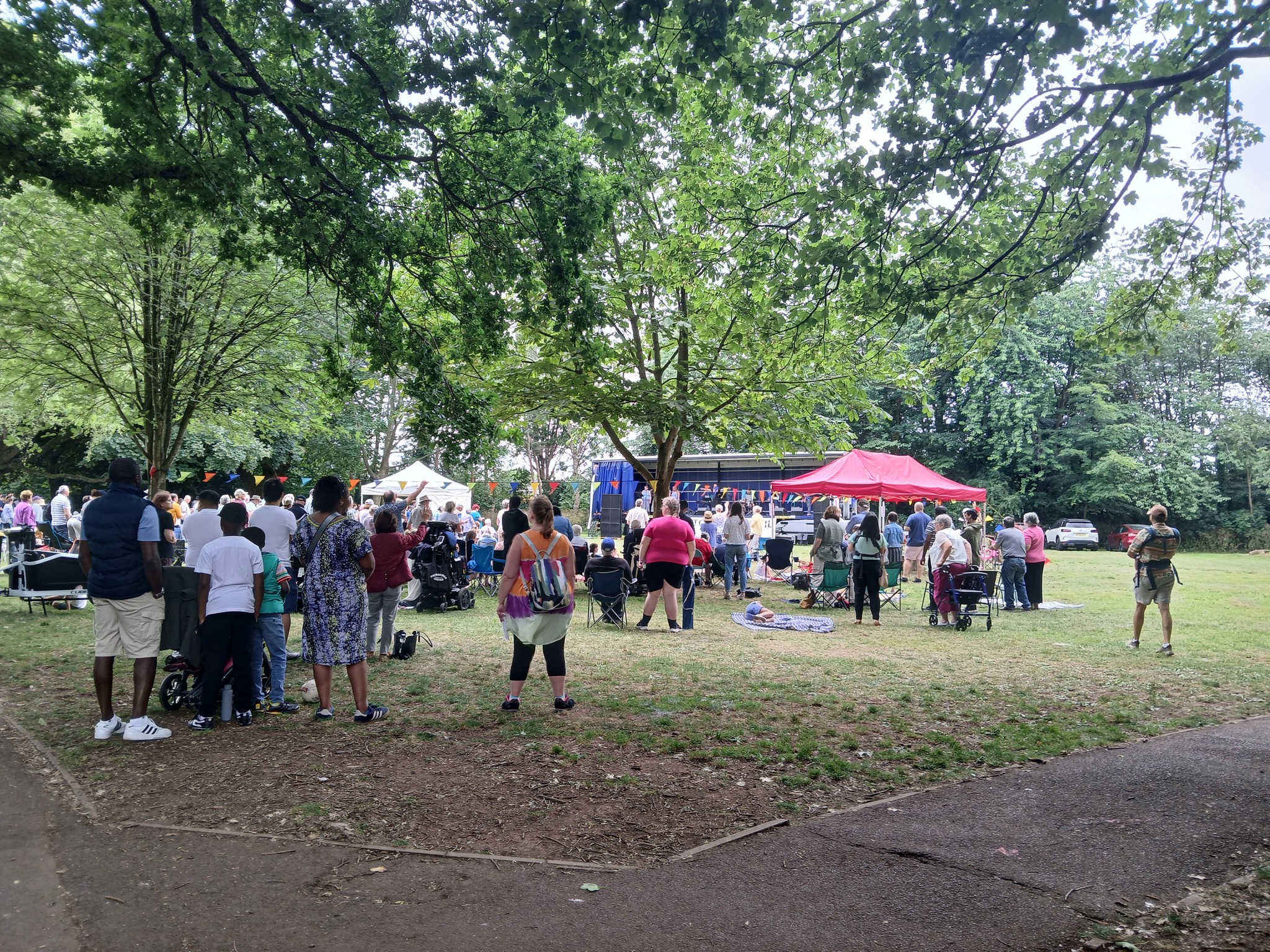 Community gathering at The Dipak And Vibha Foundation event